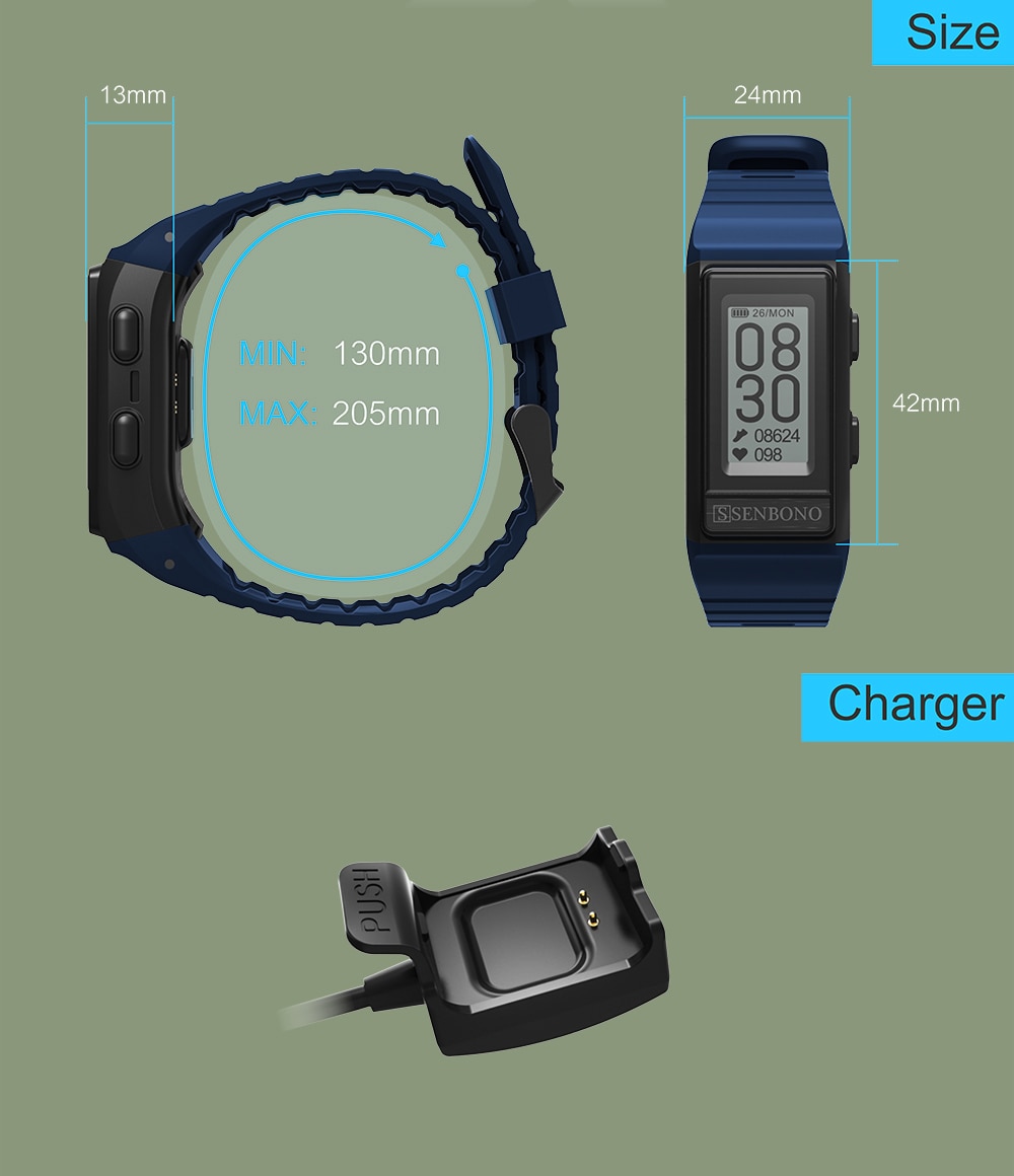 GPS Tracker Waterproof Smart Band