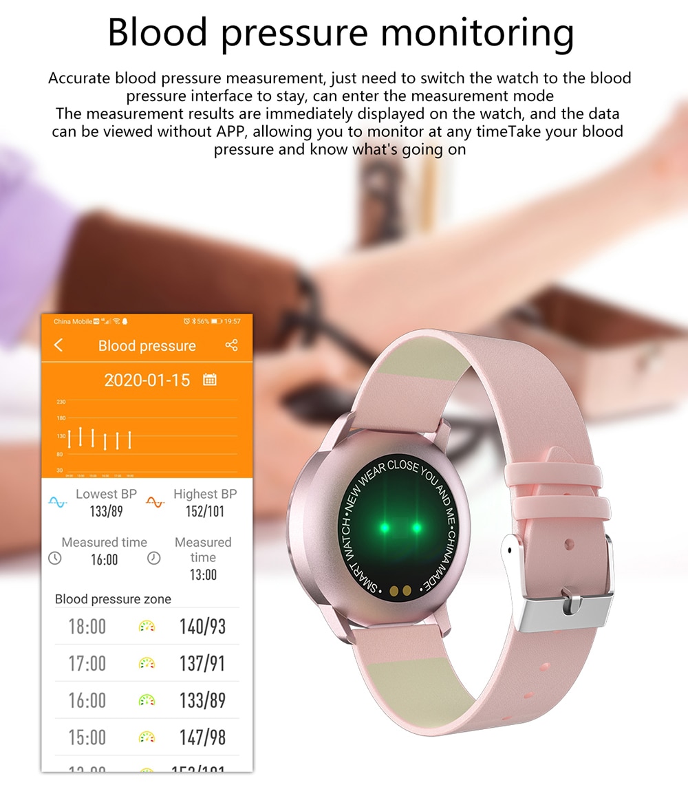 Waterproof Smartwatch with Heart Rate Monitor