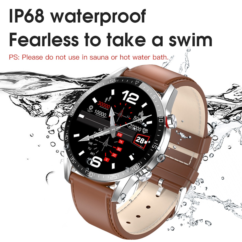 IP68 Waterproof Wireless Smartwatch