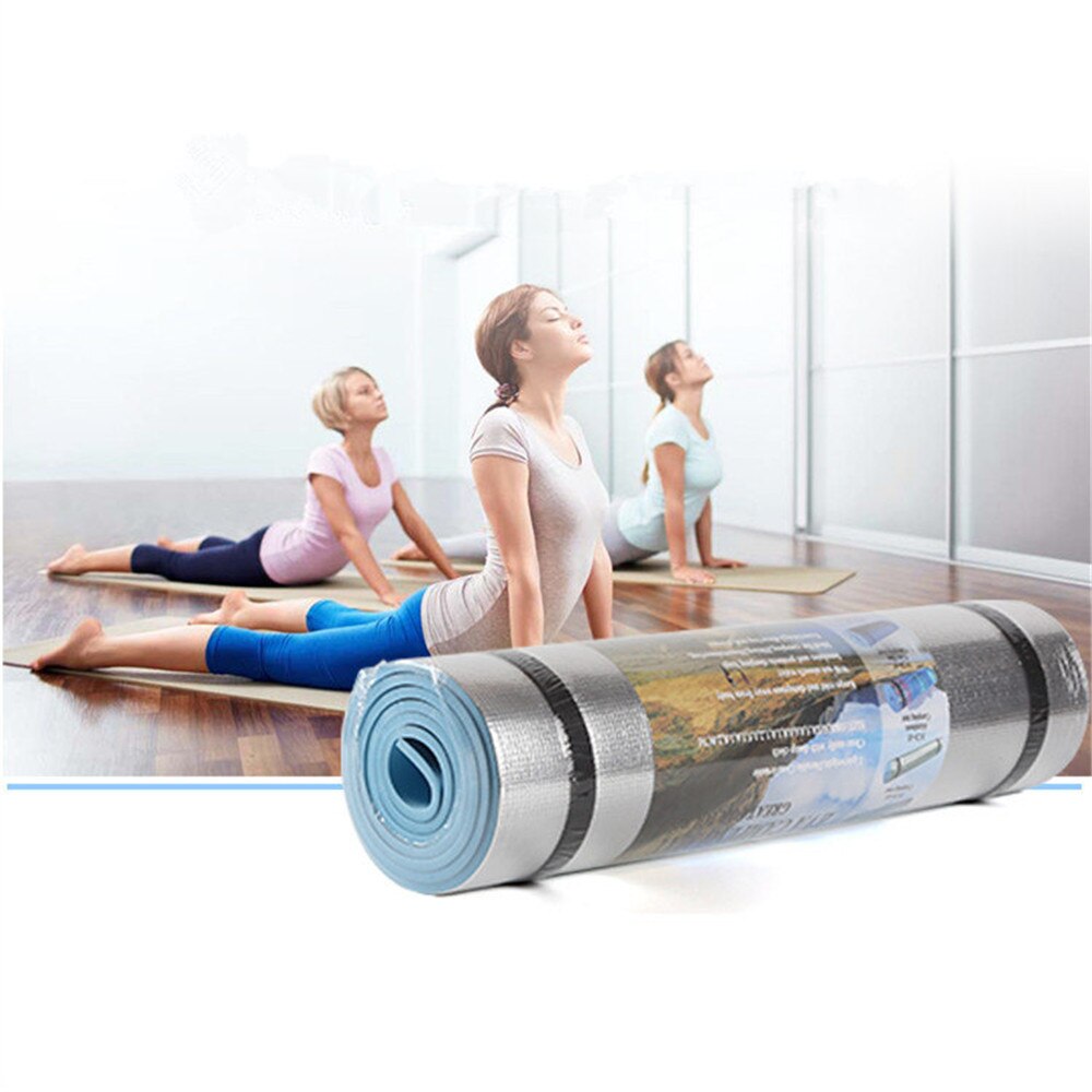 Elastic Moisture-Proof Yoga Mat with Aluminium Film