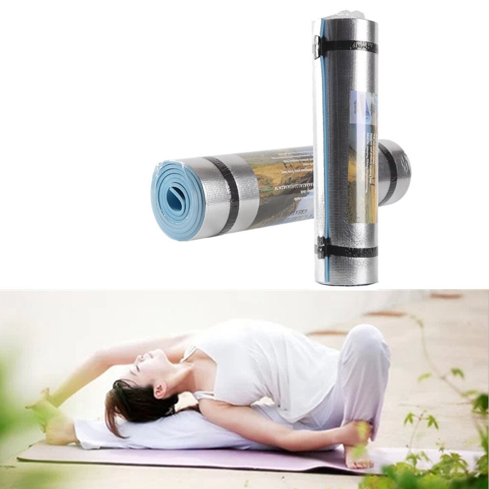 Elastic Moisture-Proof Yoga Mat with Aluminium Film