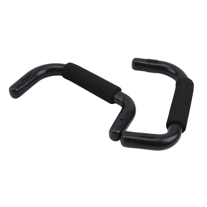 Black Colored Push-Up Bars